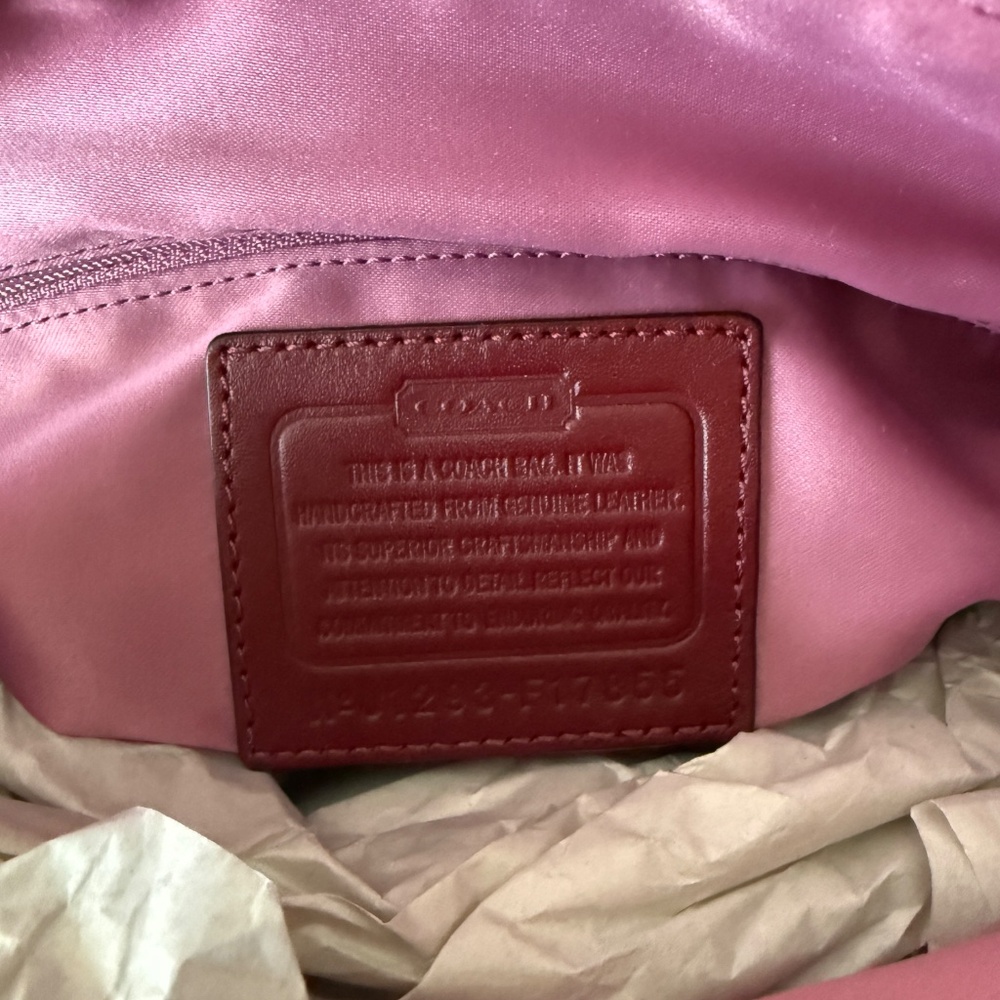 NWT Red Patent Leather Purse/Bag - Picture 10 of 10